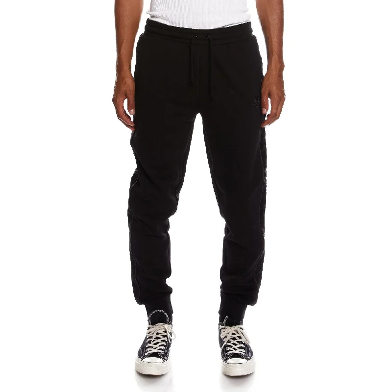 KAPPA AUTHENTIC HELSINBORG SWEATPANTS - BLACK