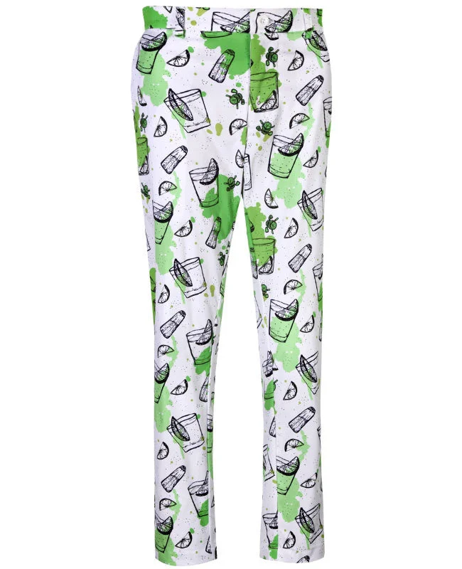 Tattoo Golf: Men's 19th Hole Cool Stretch Golf Pants- Green